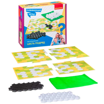 Настольная игра Шесть подряд Bondibon ВВ4509